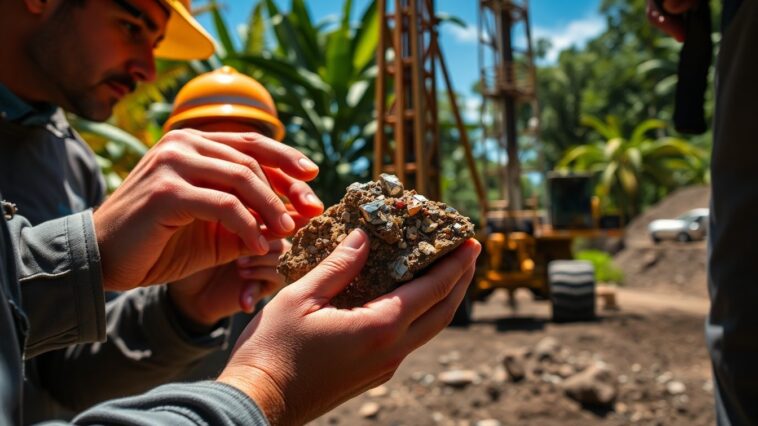 alvo minerals discovers significant sulphides in first drilling at touro project 1763540473