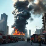 massive downtown fire causes extensive damage and evacuation 1762551808