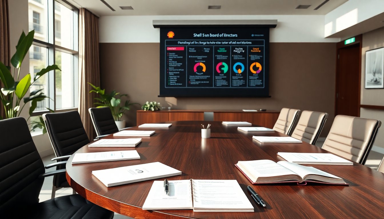 shell plc announces new board member appointments and departures 1765445230
