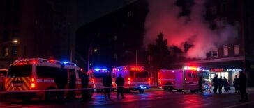 major apartment fire in downtown city center causes evacuations 1772374477