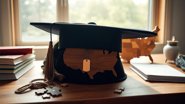 How tuition waivers and scholarships for veterans' dependents compare across states