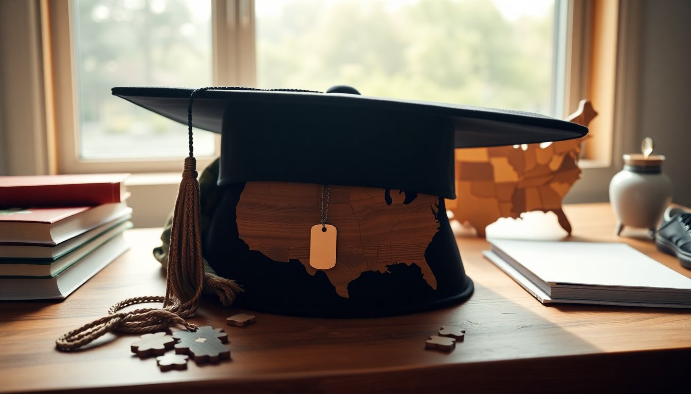 How tuition waivers and scholarships for veterans' dependents compare across states